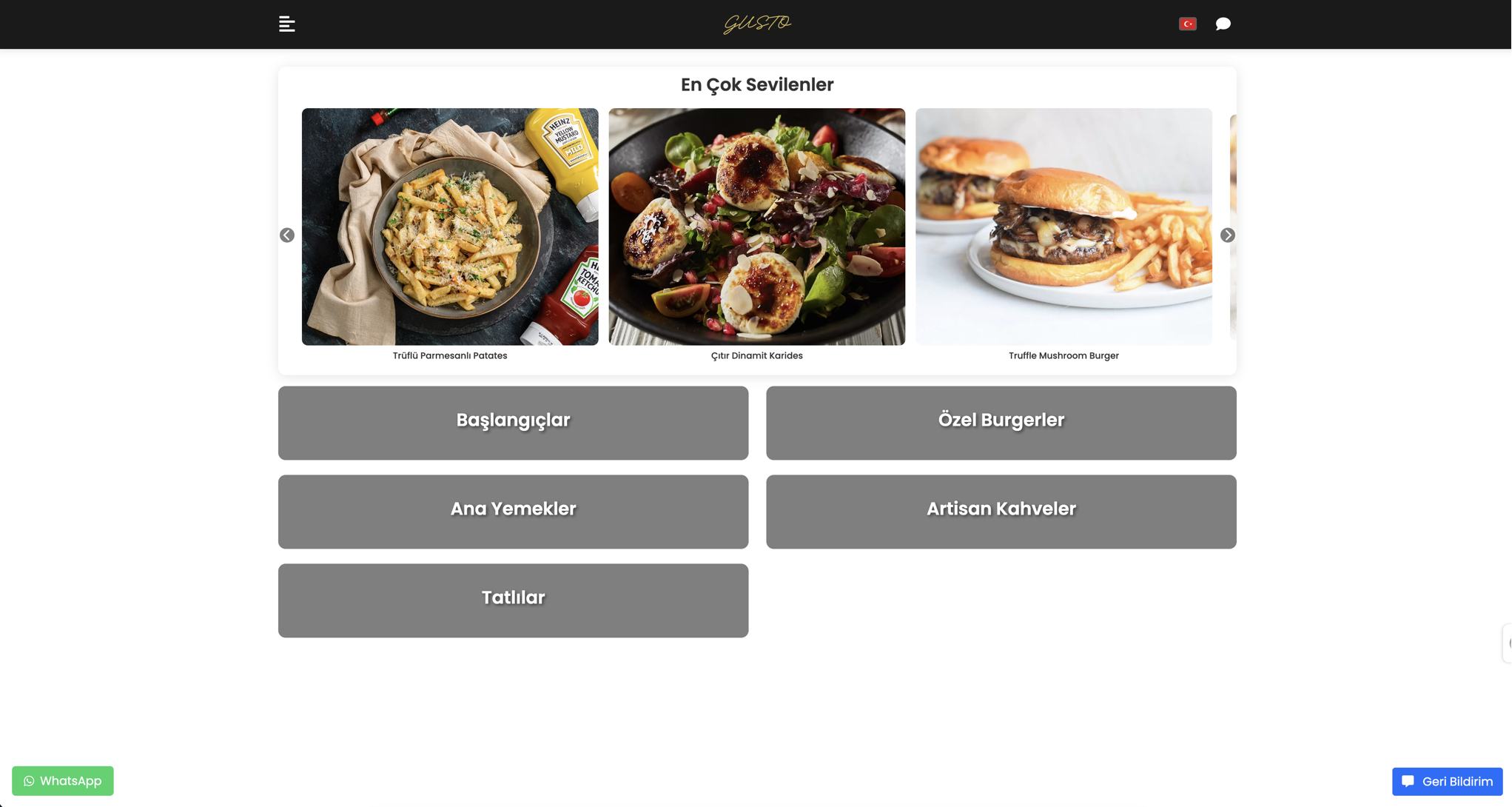 Premium Qr Menü Sistemleri
